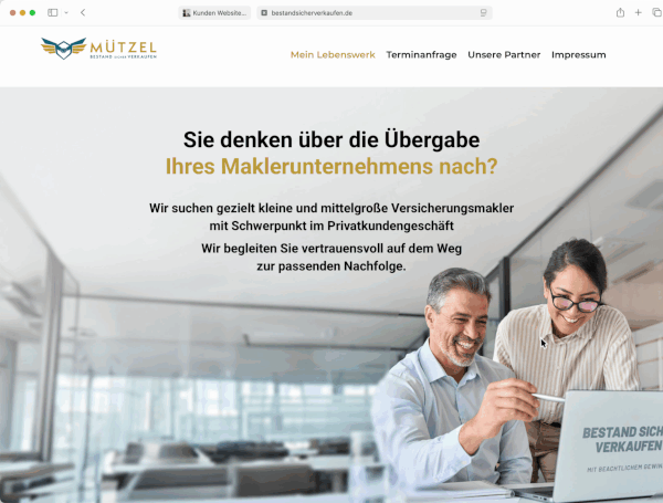 Mützel - Bestand sicher verkaufen